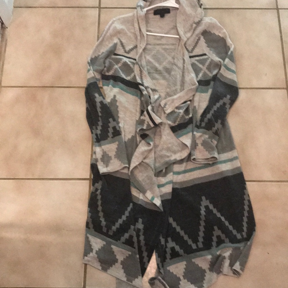 Hoodie cardigan